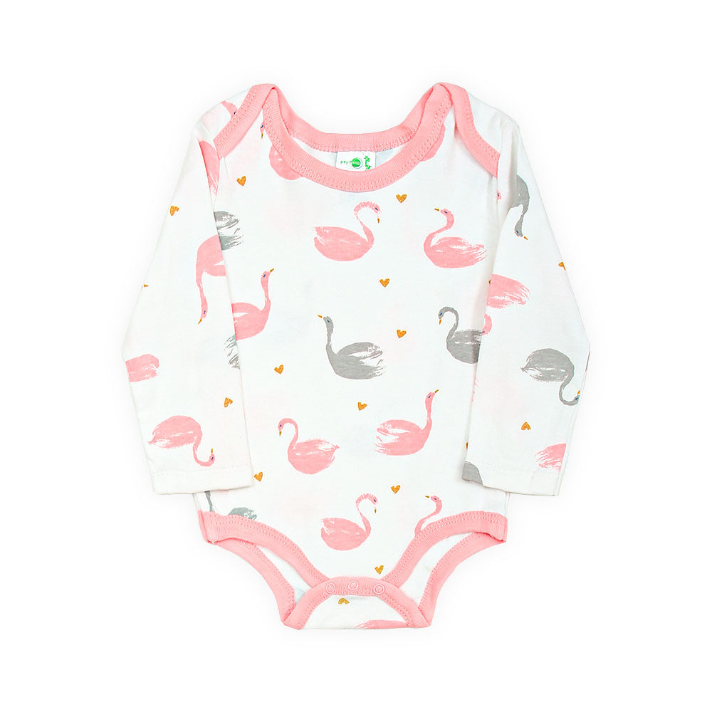 GIRL BODY SUIT PK-3 FULL SLEEVE LUCKY GIRL