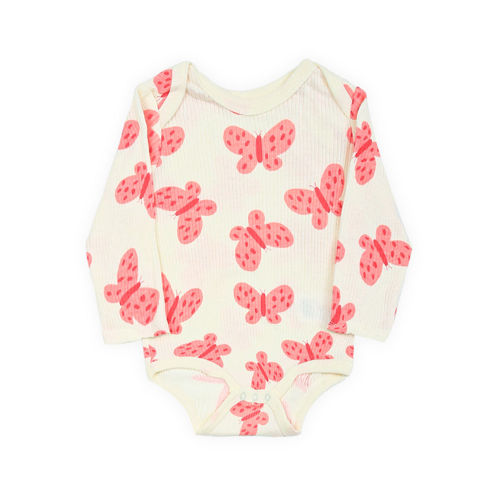 GIRL BODY SUIT PK-5 FULL SLEEVE MULTI