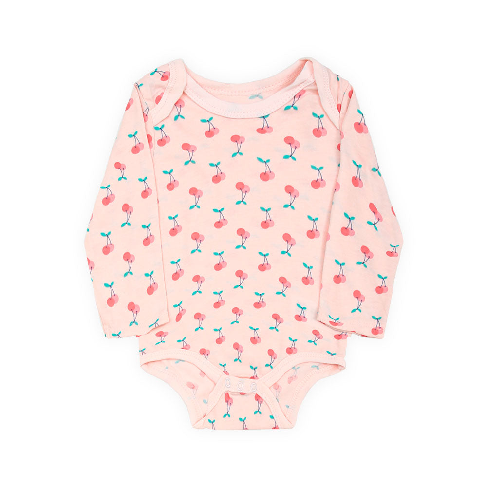 GIRL BODY SUIT PK-5 FULL SLEEVE MULTI