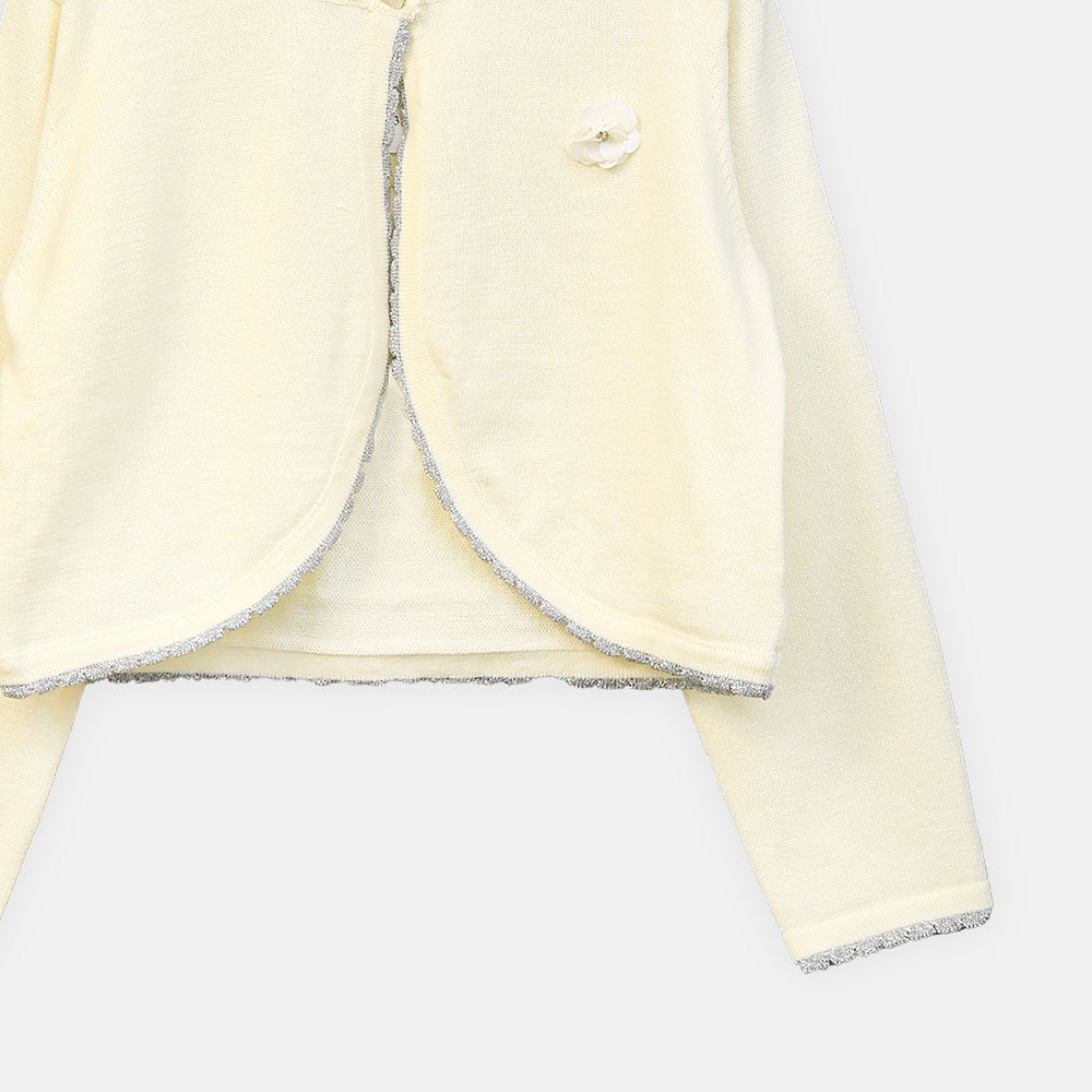 GIRL CARDIGAN CREAM