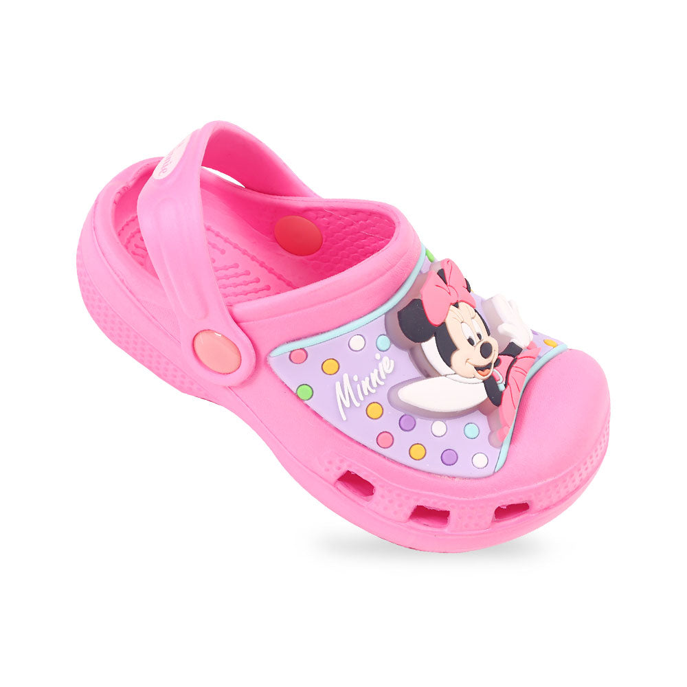 GIRL CROCS PINK MINNIE LED