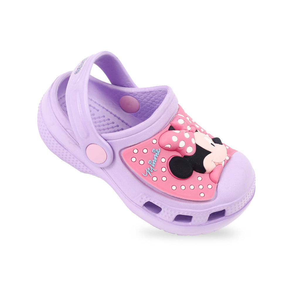 GIRL CROCS PURPLE MINNIE