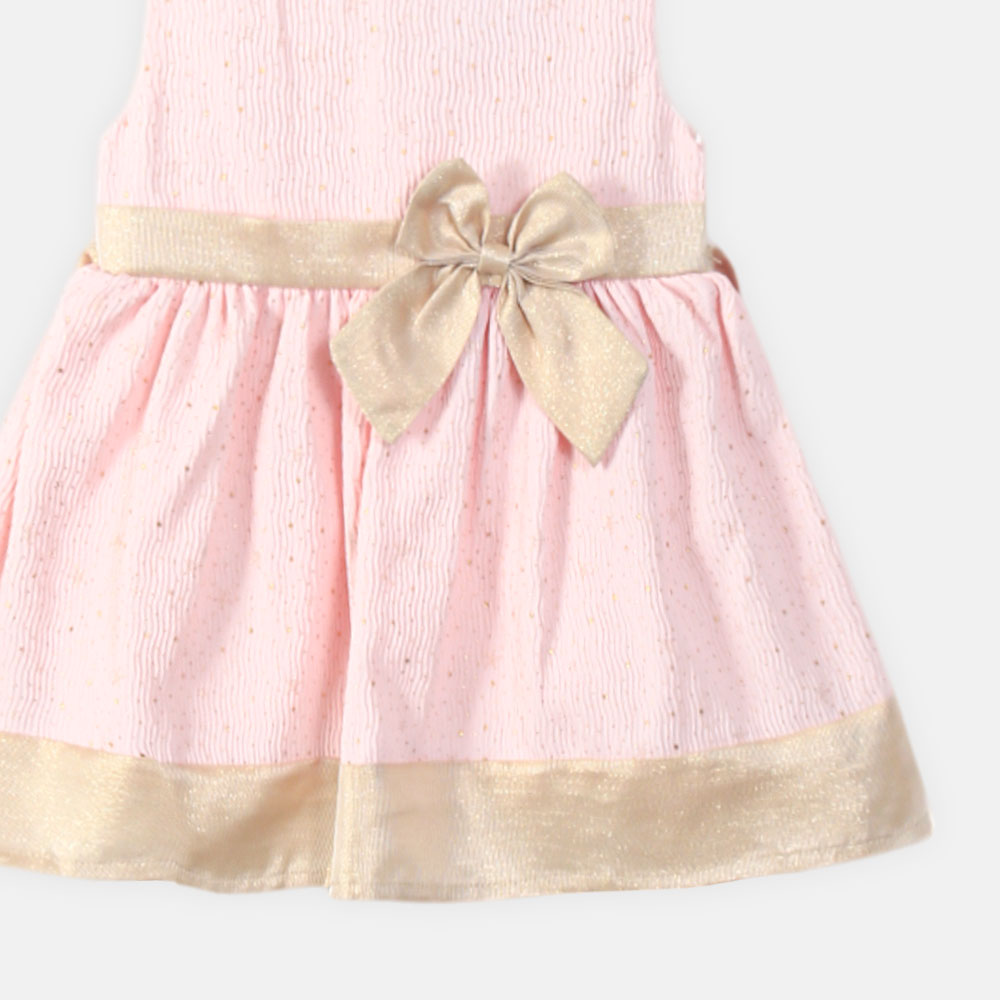 GIRL FROCK BUBBLE PINK SEQUIN DREAM