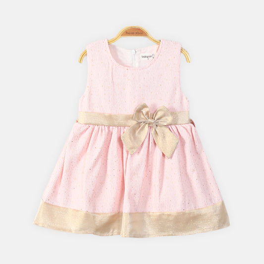 GIRL FROCK BUBBLE PINK SEQUIN DREAM