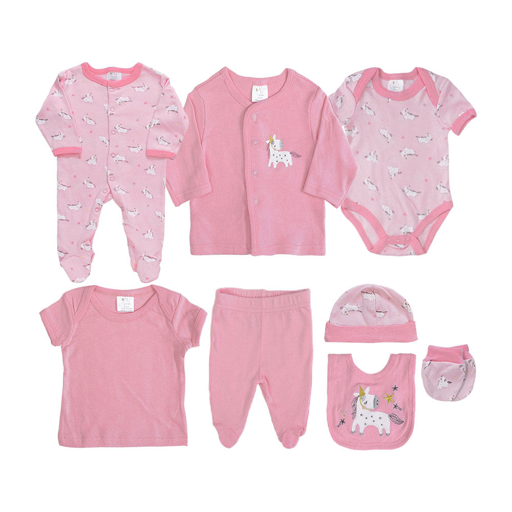 BABY GIRL GIFT SET PINK MAGICAL UNICORN