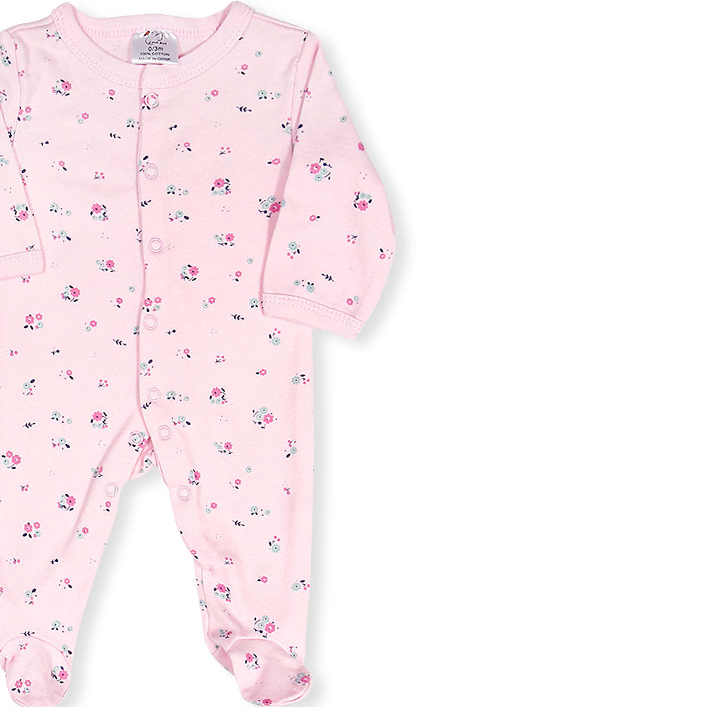 BABY GIRL GIFT SET PINK LITTLE SISTER FLORAL