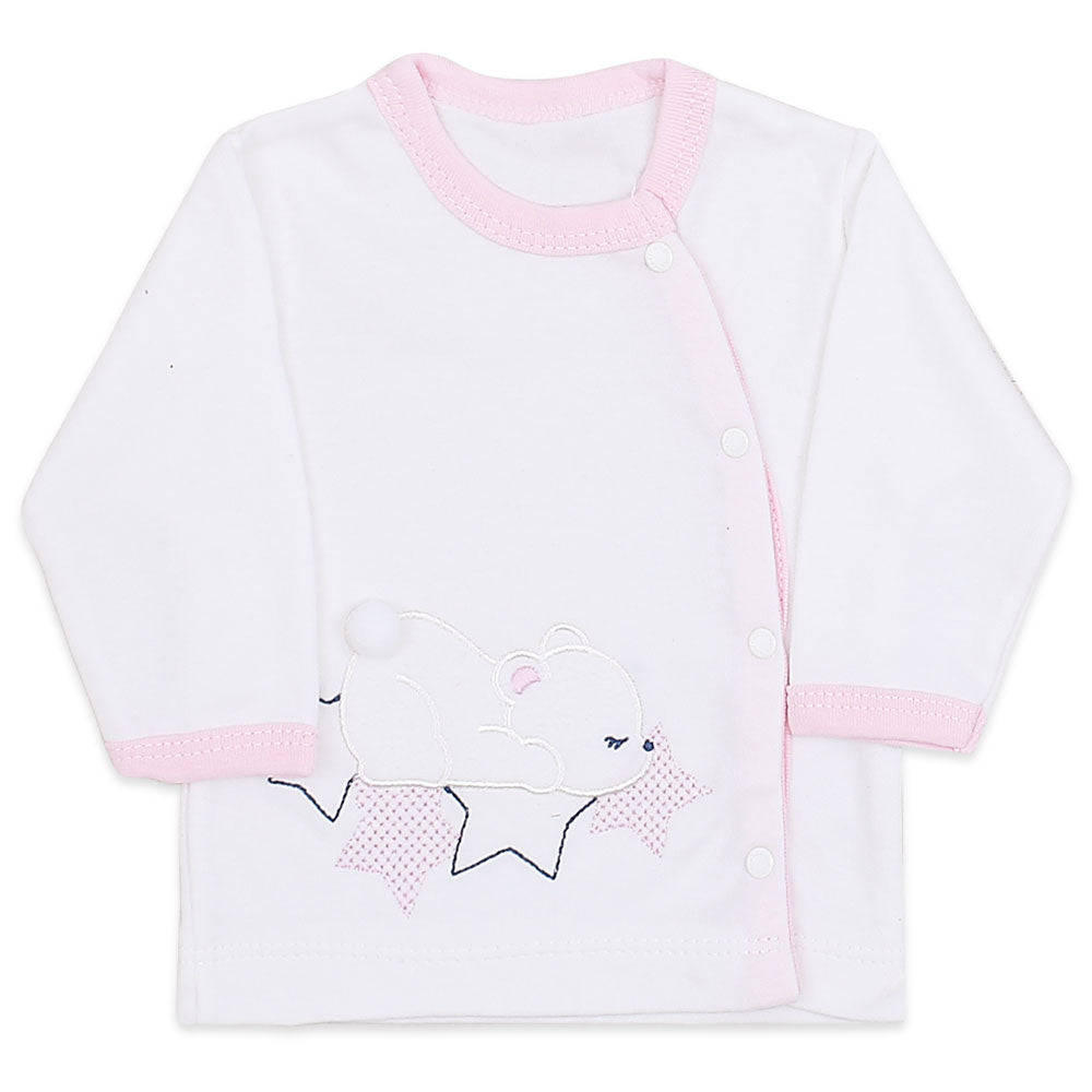 BABY GIRL GIFT SET WHITE BEAR & STAR