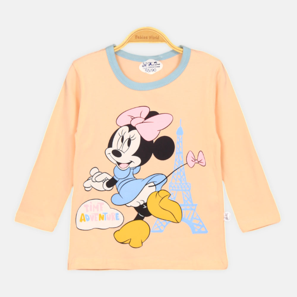 GIRL NIGHT SUIT PINK MINNIE MOUSE