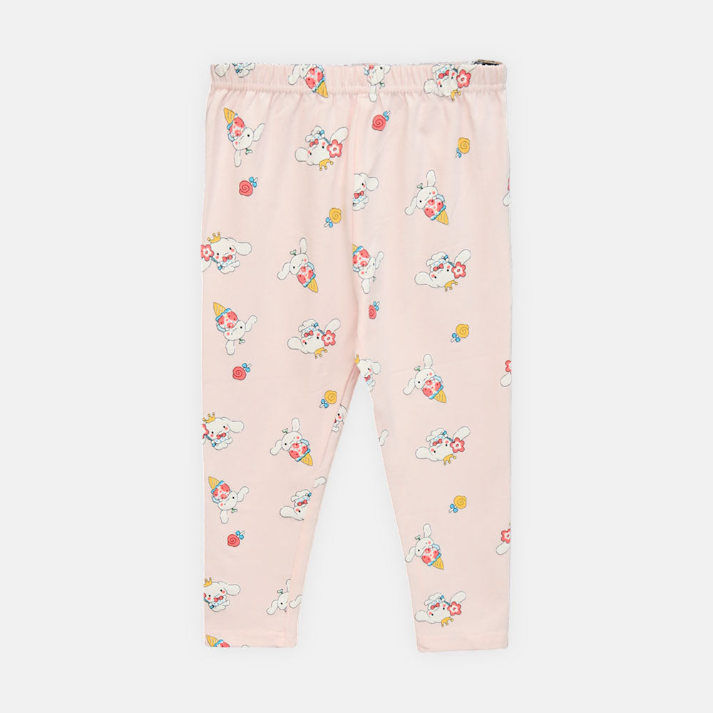 GIRL NIGHT SUIT KING BUNNY PASTEL