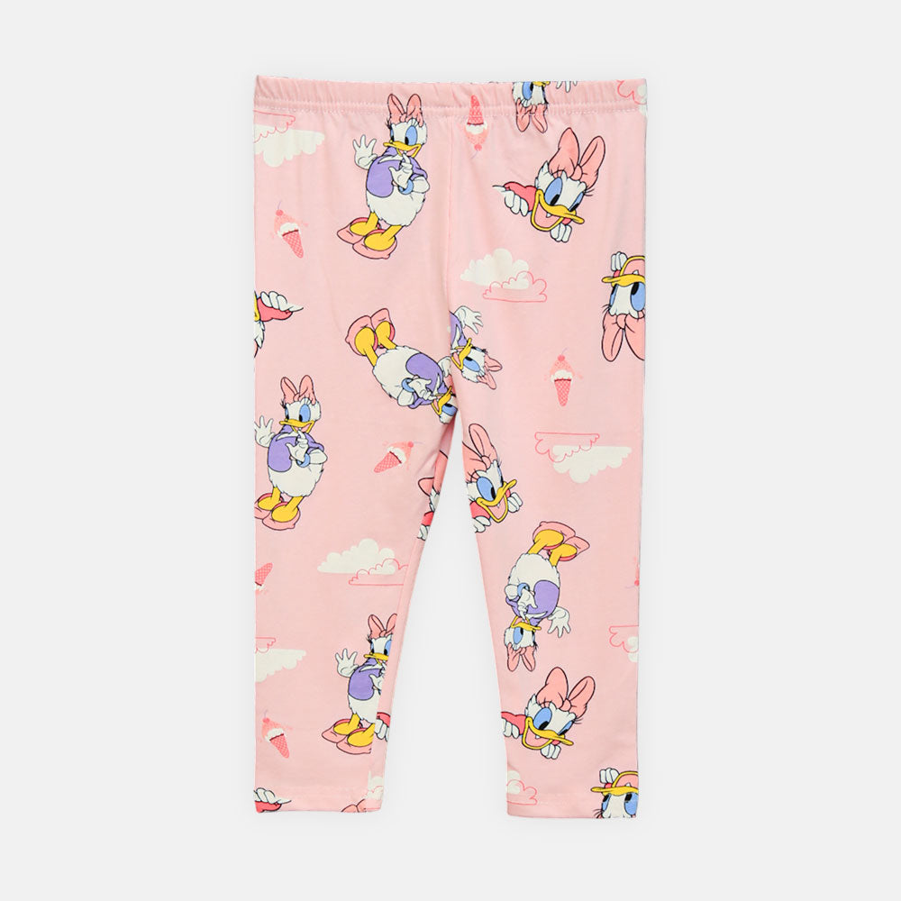 GIRL NIGHT SUIT DAISY DUCK PINK
