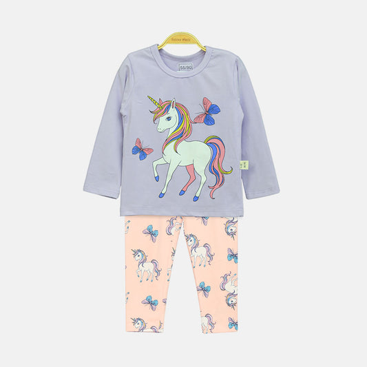 GIRL NIGHT SUIT UNICORN DREAMS