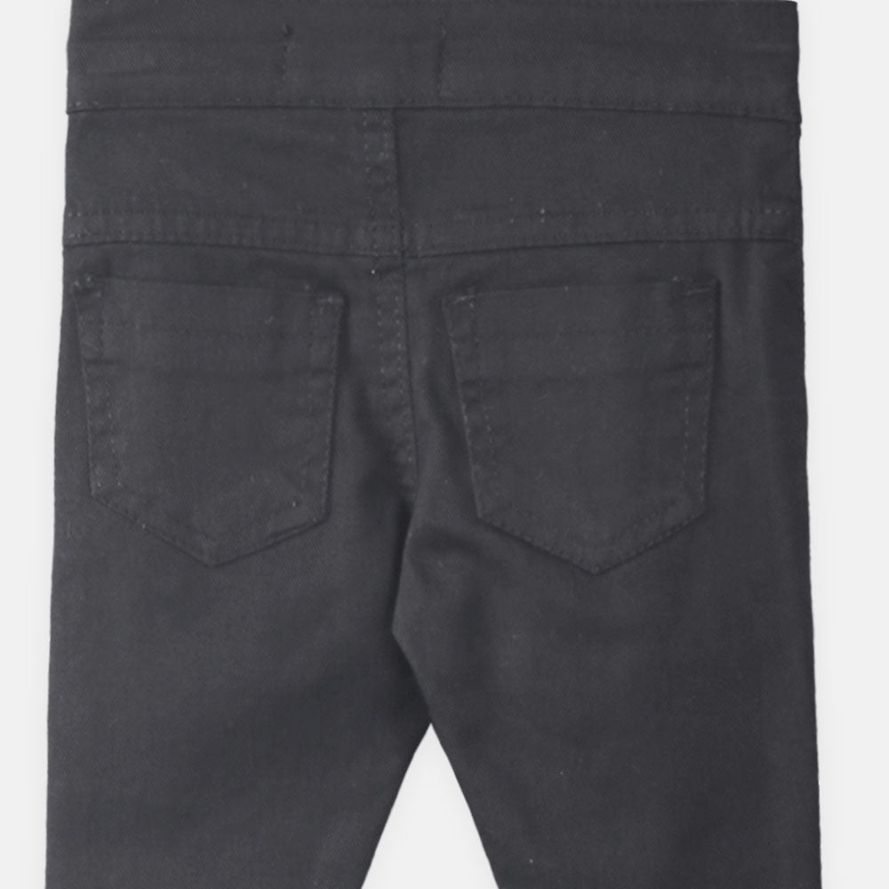 GIRL PANT BLACK BUTTERFLY
