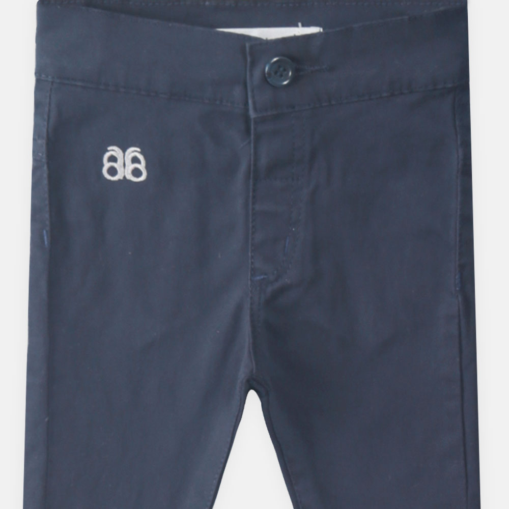GIRL PANT NAVY BLUE BUTTERFLY