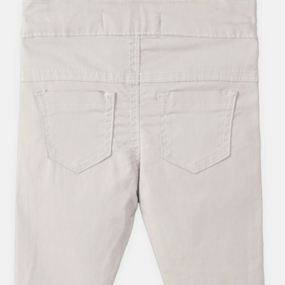 GIRL PANT BEIGE BUTTERFLY