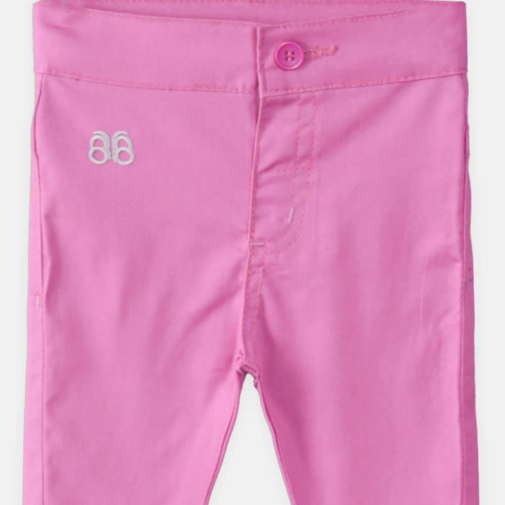 GIRL PANT PINK BUTTERFLY