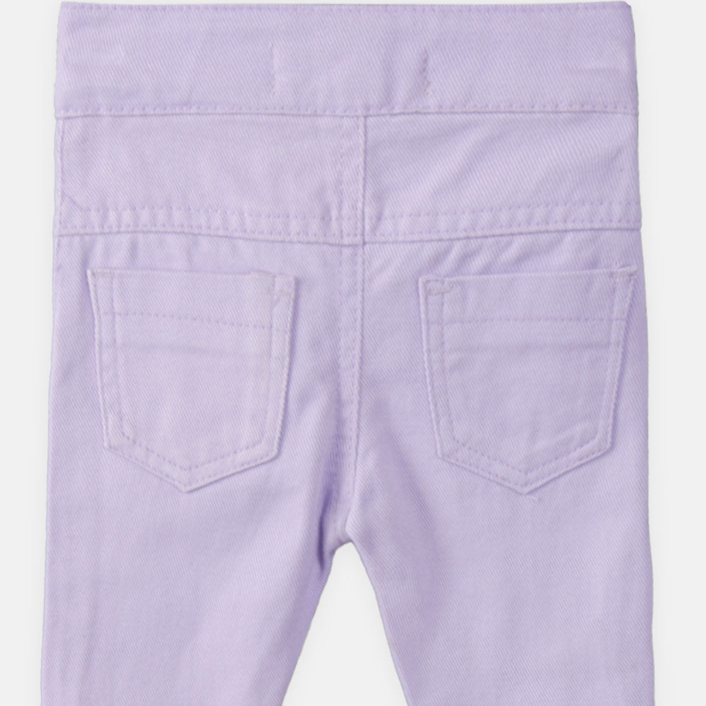 GIRL PANT PURPLE BUTTERFLY
