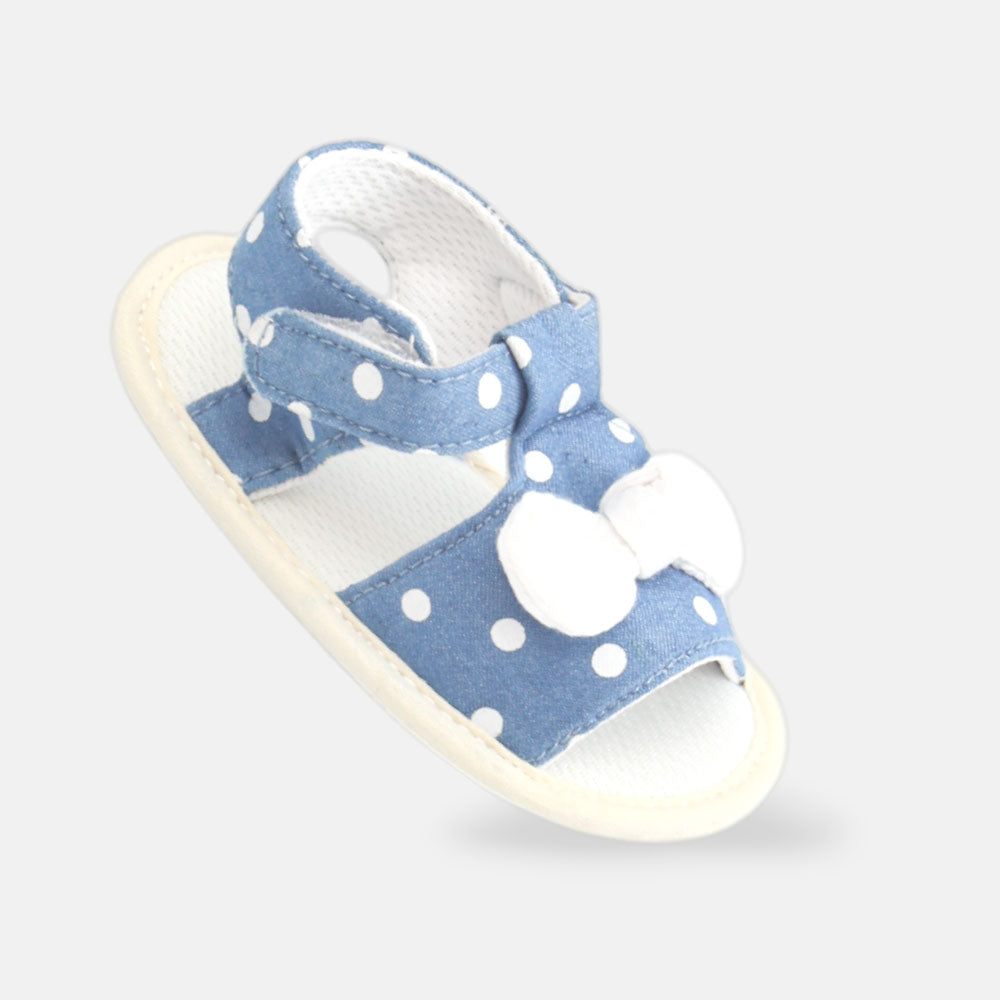 GIRL PRE WALKER SANDAL BLUE DENIM