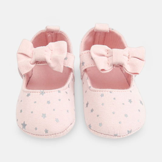 GIRL PRE WALKER SHOES LIGHT PINK