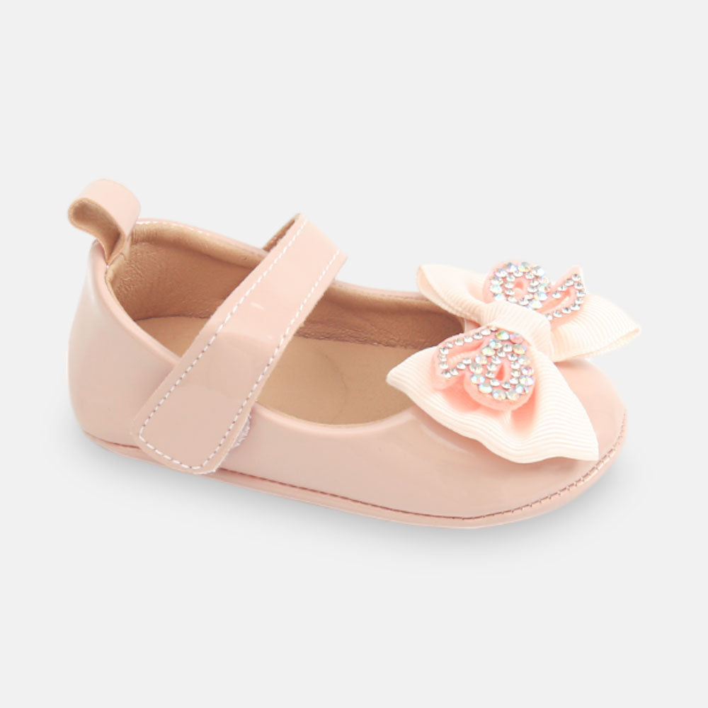 GIRL PRE WALKER SHOES LIGHT PINK