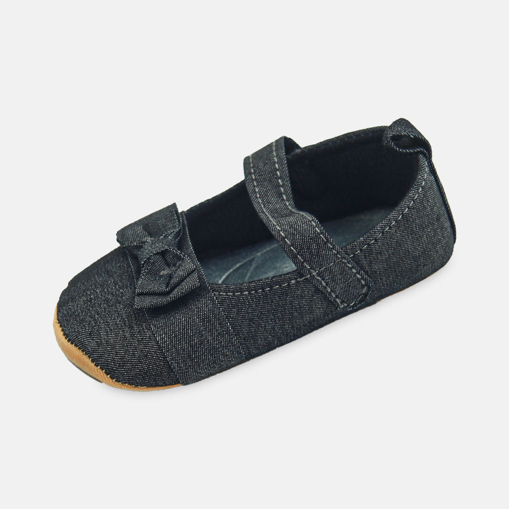 GIRL PRE WALKER CHARCOAL CHIC