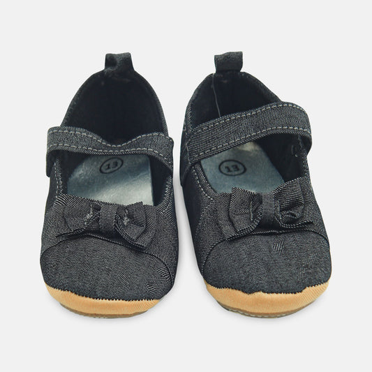 GIRL PRE WALKER CHARCOAL CHIC
