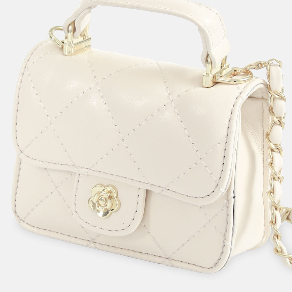 GIRL PURSE / CLUTCH IVORY CHARM