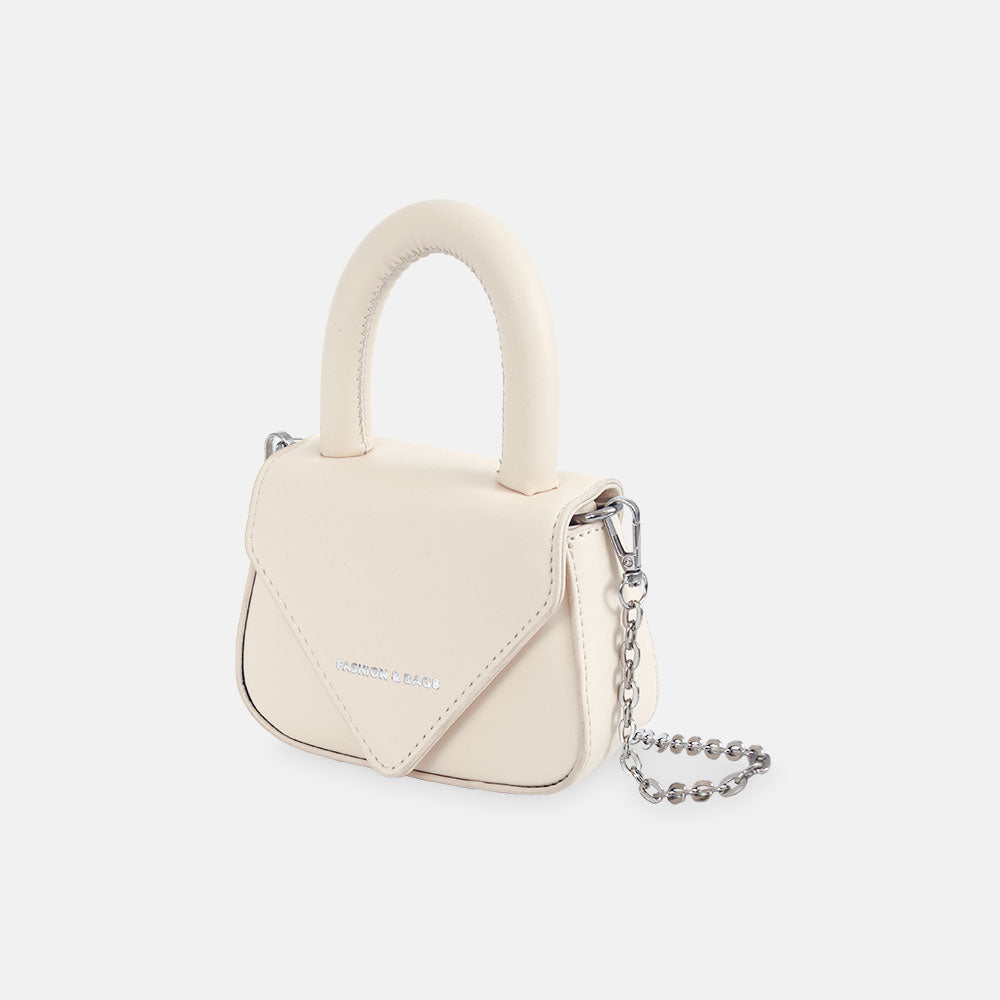 GIRL PURSE / CLUTCH MINI CREAM