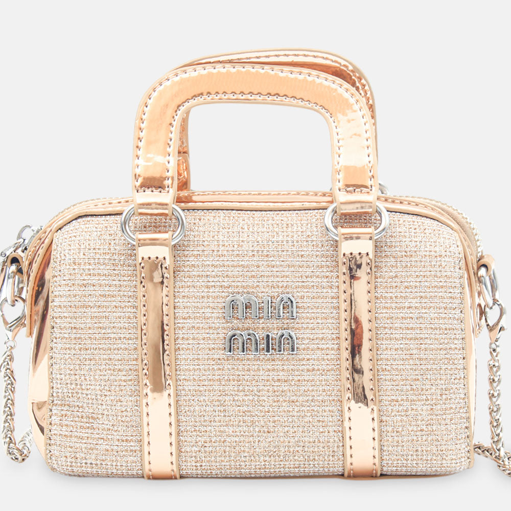 GIRL PURSE / CLUTCH SPARKLY GOLD