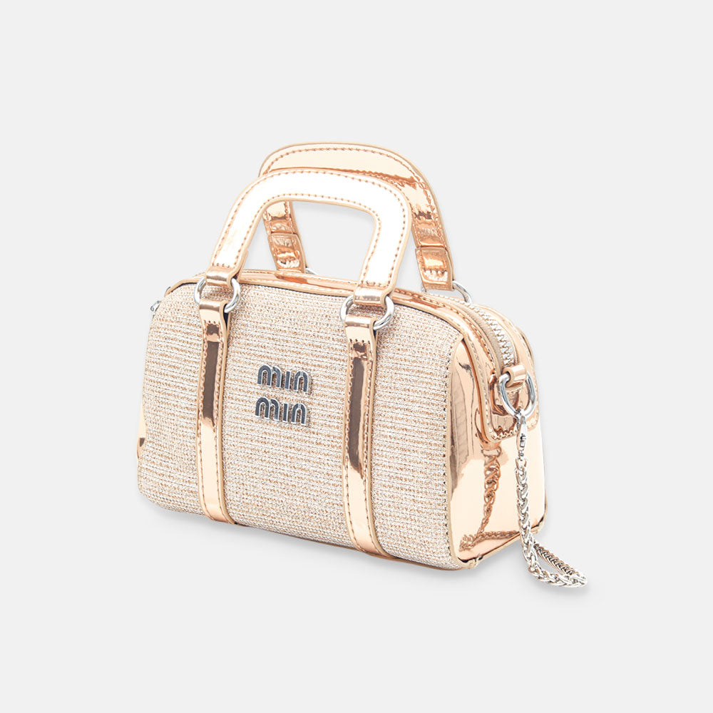 GIRL PURSE / CLUTCH SPARKLY GOLD