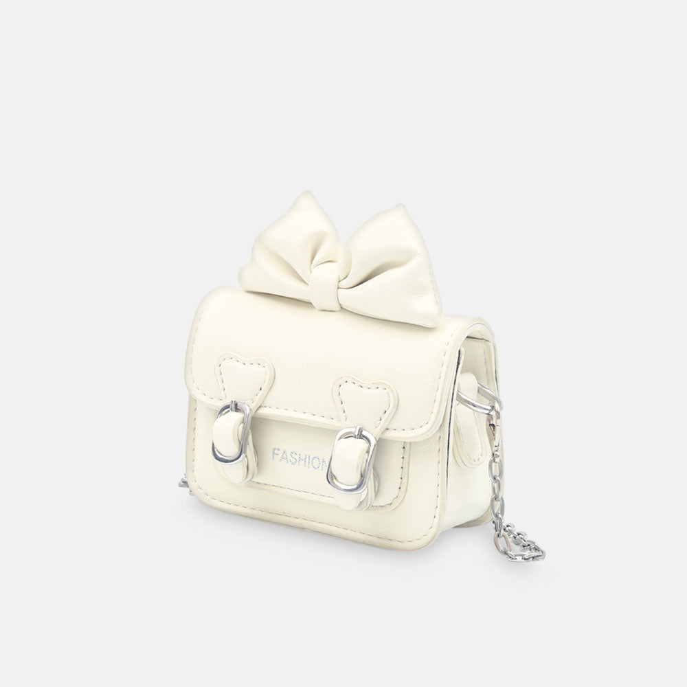 GIRL PURSE / CLUTCH MINI WHITE
