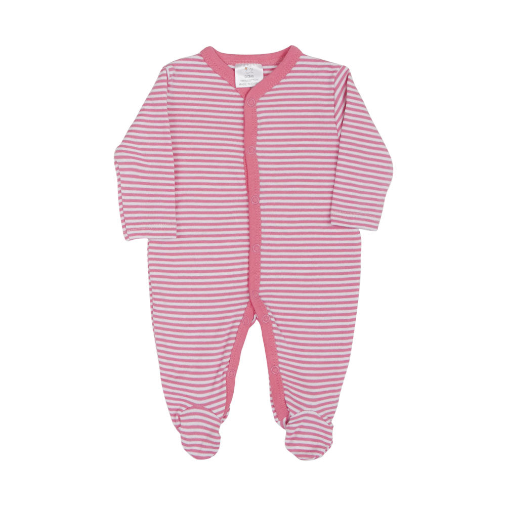 SLEEP SUITS / ROMPERS GIRLS PK-3 FIERY PINK