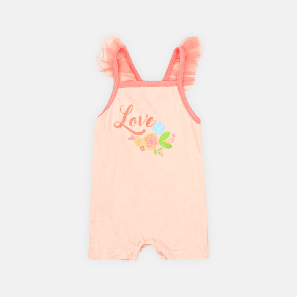 GIRL ROMPER PK-2 FLORAL LOVE