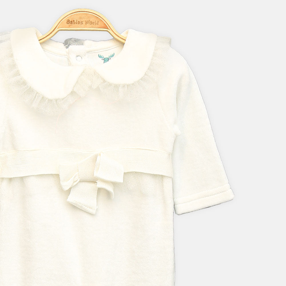 GIRL ROMPER WHITE