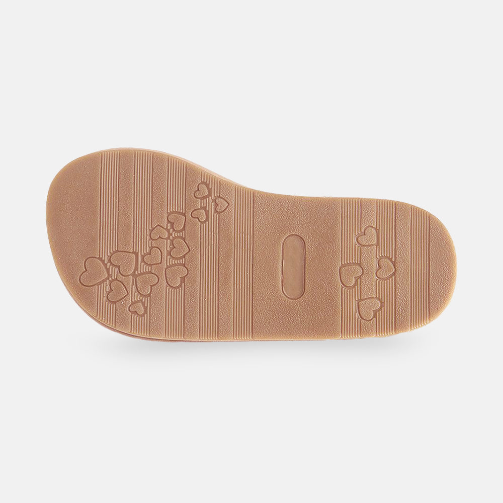 GIRL SANDAL PINK BOW