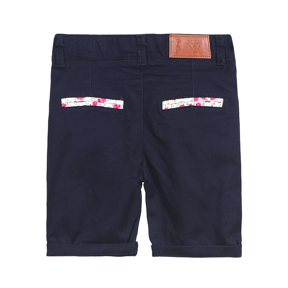 GIRL SHORT NAVY FLORAL