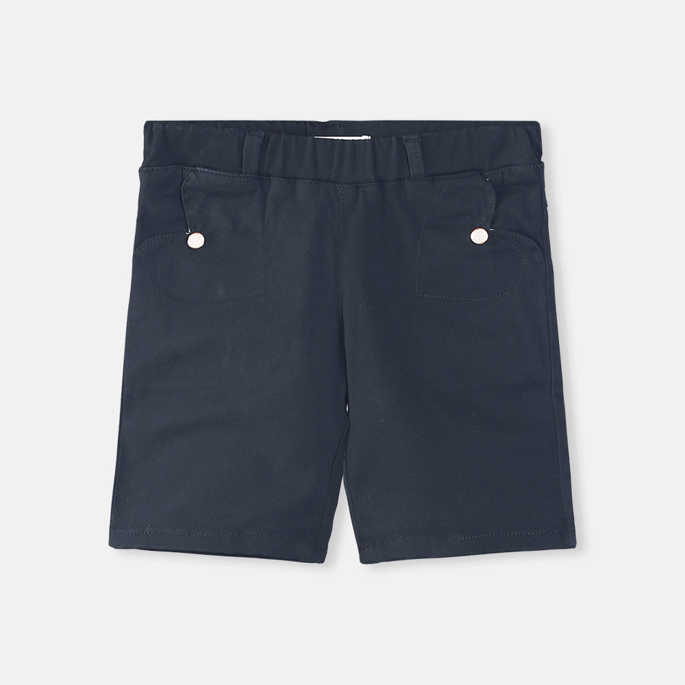 GIRL SHORT LIGHT BLUE DENIM