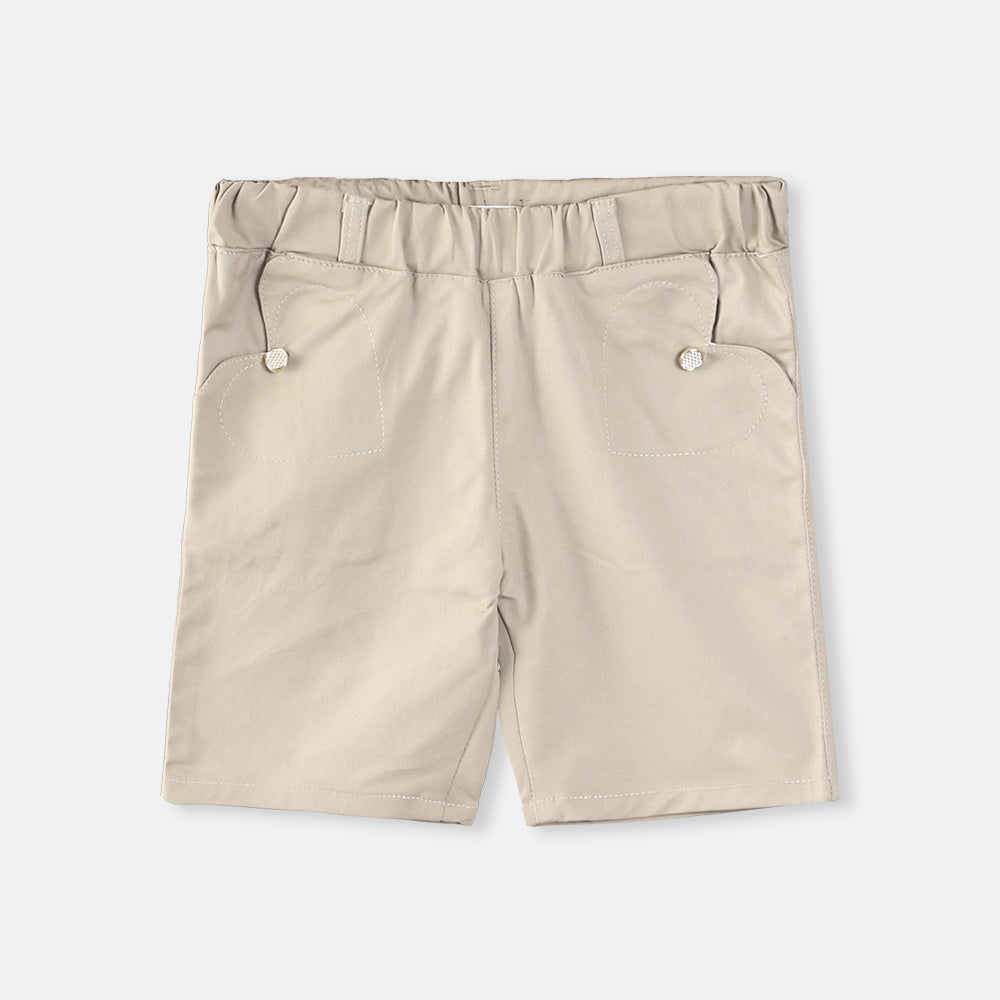 GIRL SHORT BEIGE