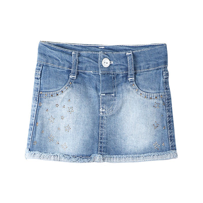 GIRL SKIRT JEANS DENIM SEQUINED