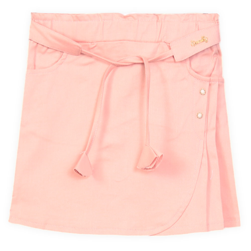 GIRL SKIRT CLASSIC PINK DENIM