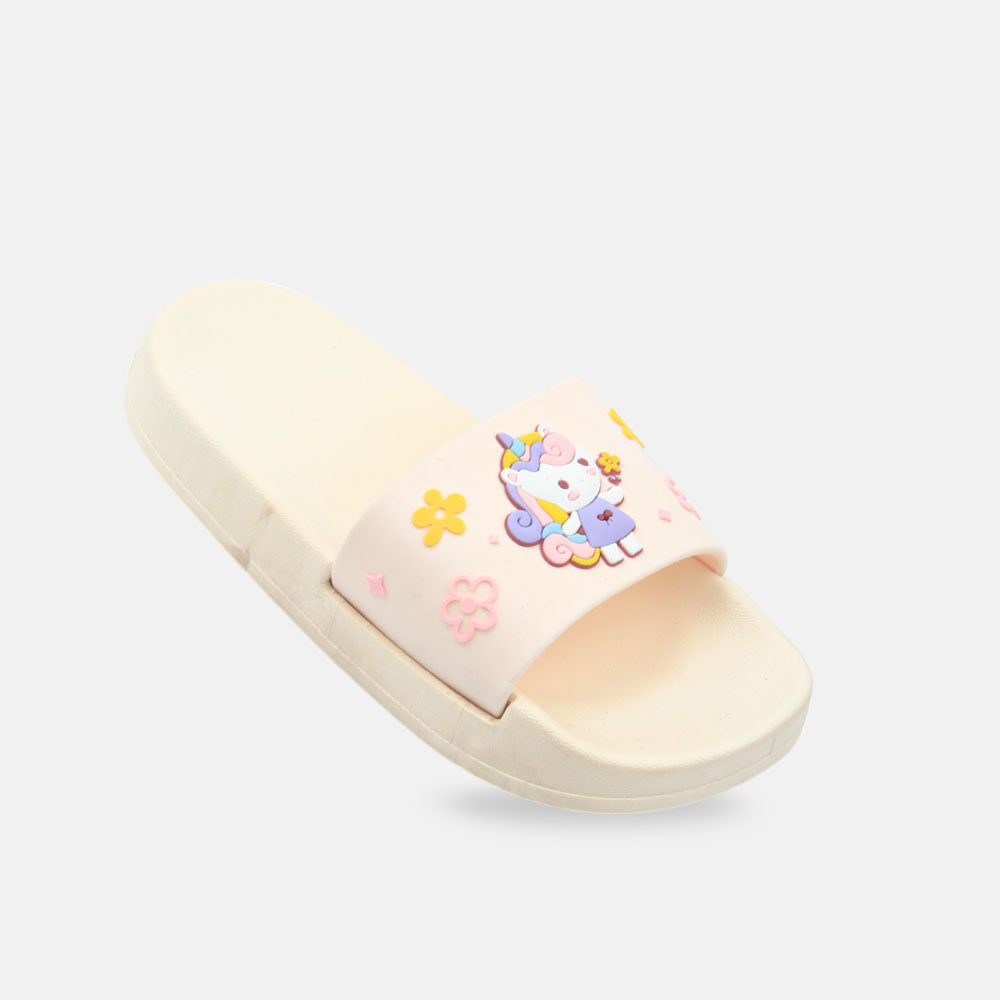 GIRL SLIPPER UNICORN CHARACTER