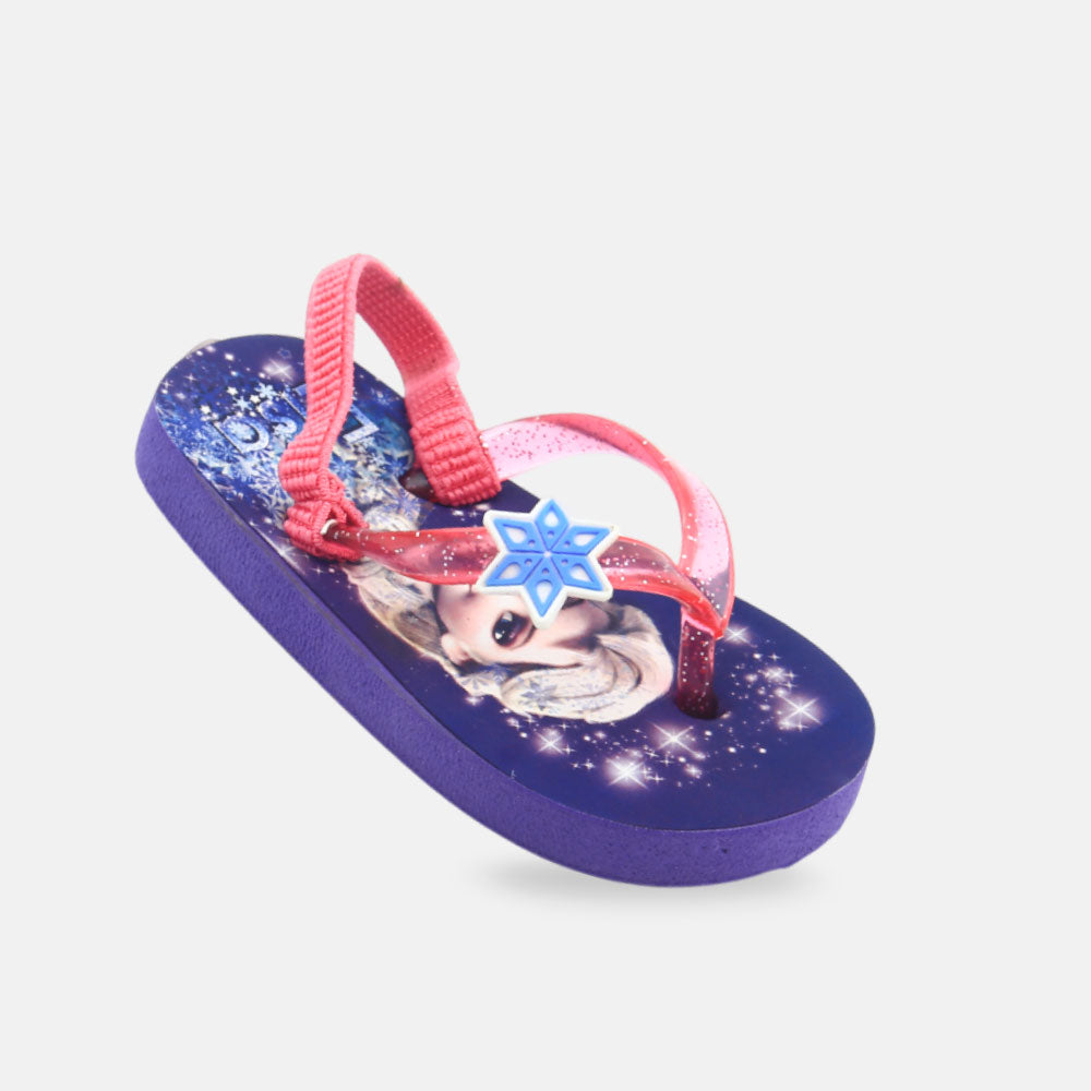 GIRL RUBBER SANDAL FROZEN