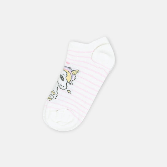 GIRL SOCKS CHARACTER 5 (OFF WHITE)