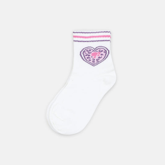 GIRL SOCKS BARBIE (OFF WHITE)