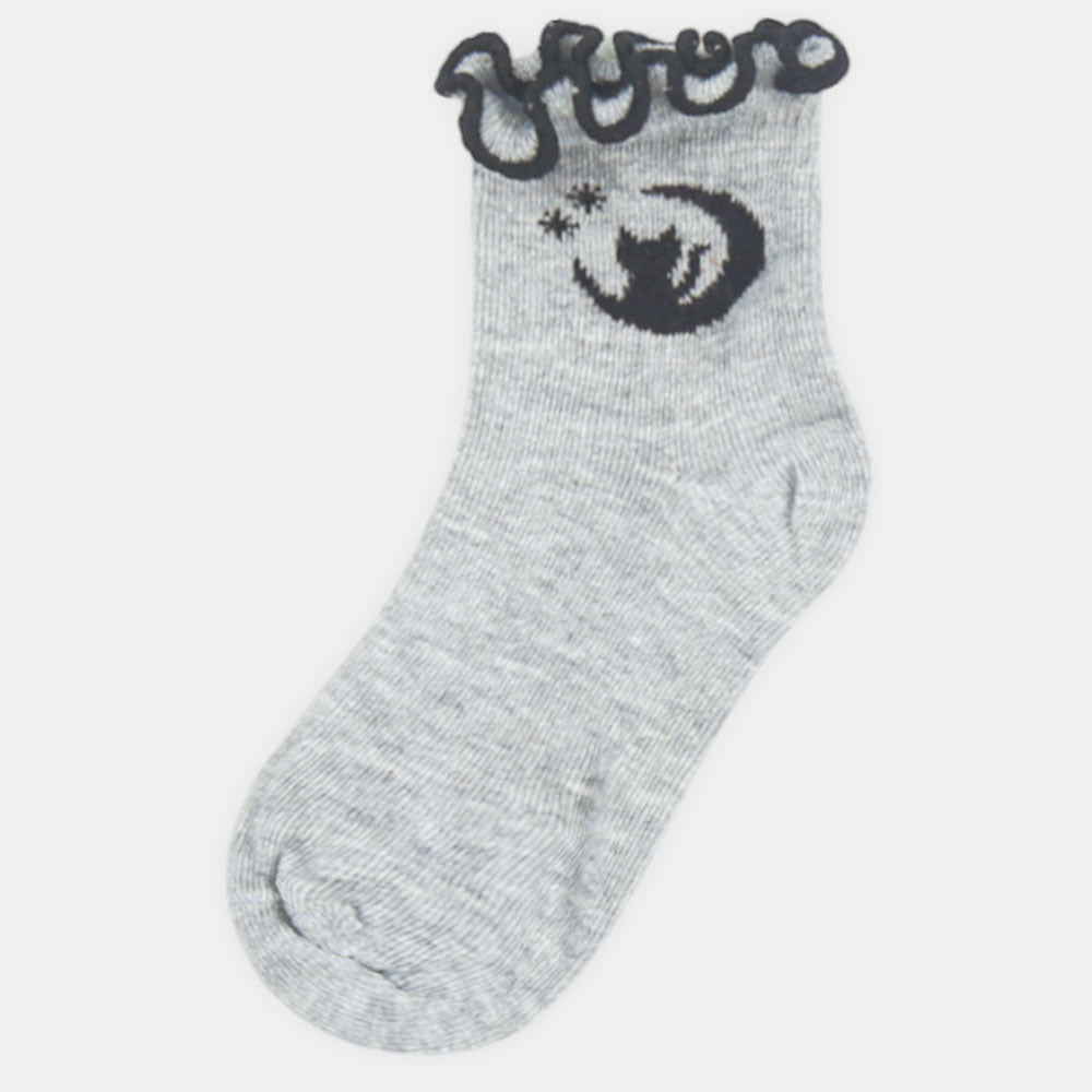 GIRL SOCKS CURLY EDGE SOCK
