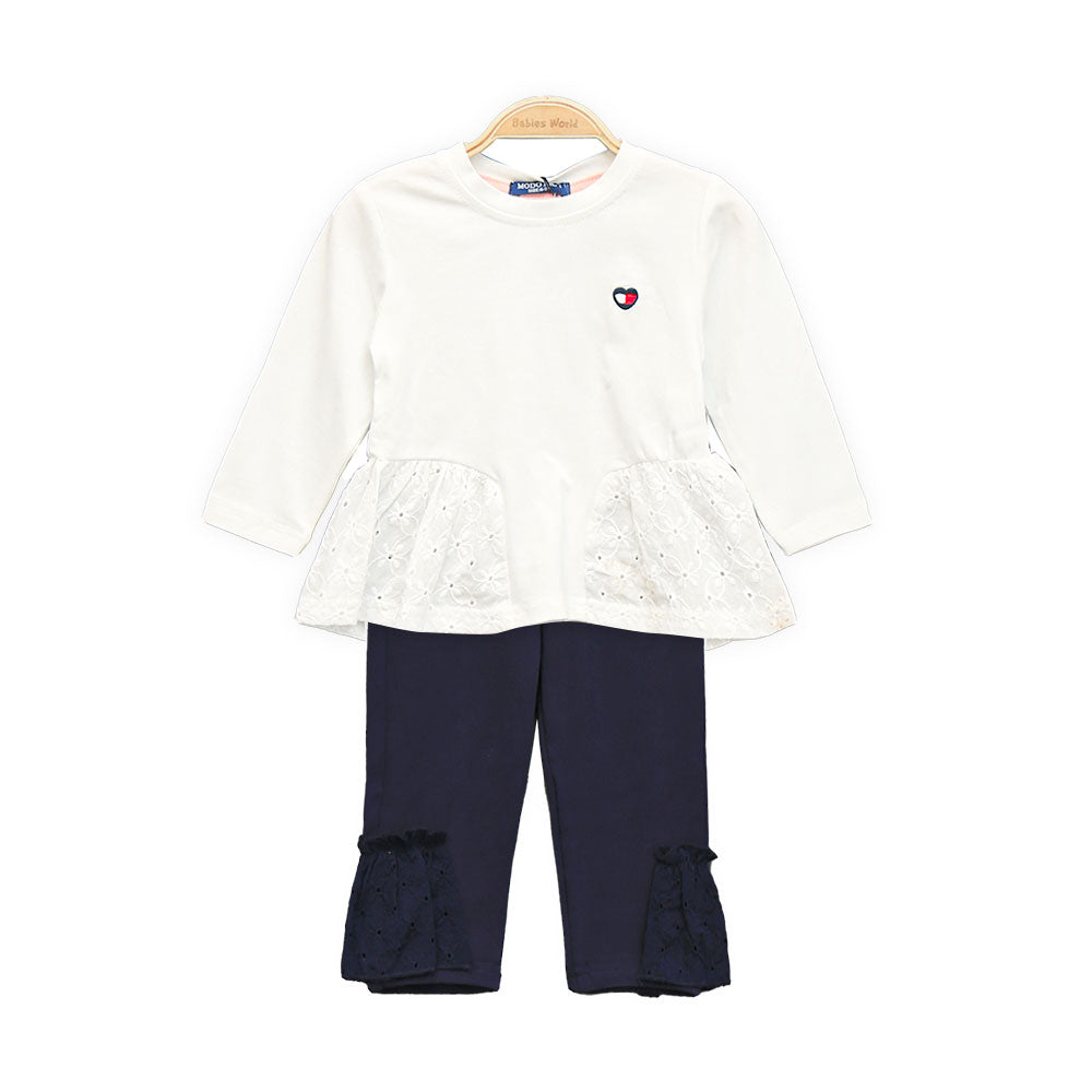 GIRL SUIT WHITE