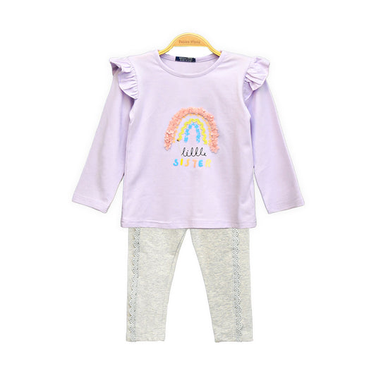 GIRL SUIT GIRL'S RAINBOW PURPLE