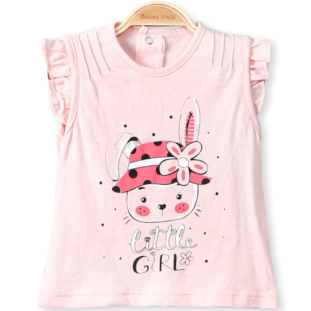 GIRL SUIT PEACH LITTLE KITTY