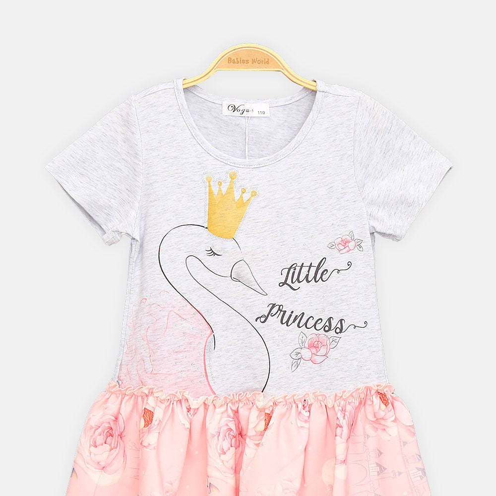 GIRL T-SHIRT BALLOON DREAM DRESS