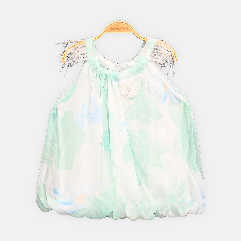 GIRL FROCK ENCHANTED FEATHER