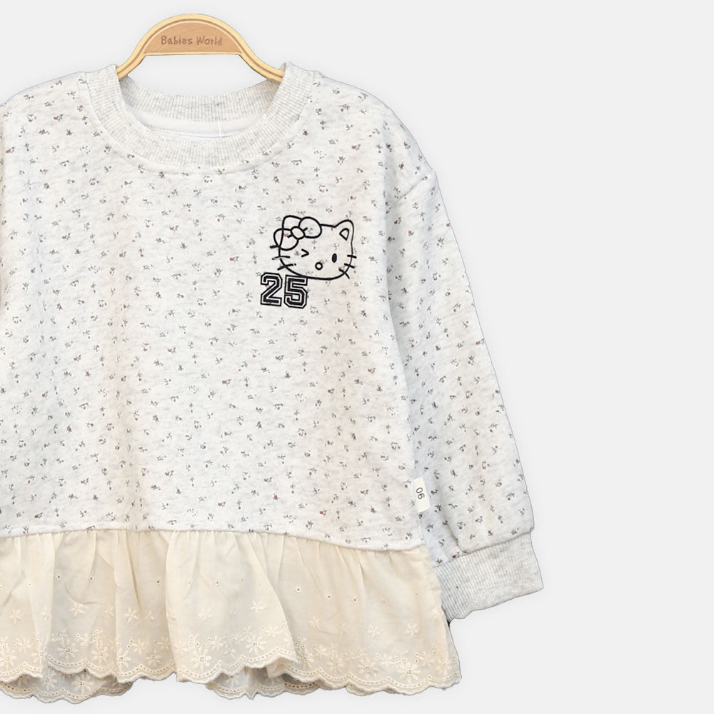 GIRL T-SHIRT GREY